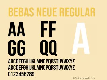 Bebas Neue Font,Bebas Neue Regular Font,BebasNeue-Regular Font|Bebas ...