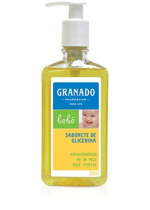 Sabonete Liquido Granado Bebe Glicerina Neutro Ml Callfarma