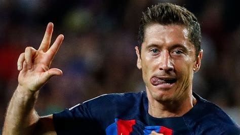 Champions League Round Up Barcelonas Robert Lewandowski Nets Hat