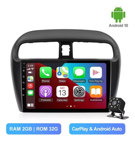 Estéreo 2g Carplay Para Mitsubishi Mirage Attitude 2015 2020 Meses