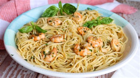 Espaguetis Con Gambas Al Ajillo Cocina