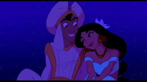 Princess Jasmine And Aladdin Love