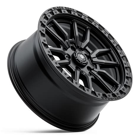 BLACK ROCK RAMBLER SATIN BLACK 18X8 5 5X139 7 WHEEL ONLY 4X4 RIMS