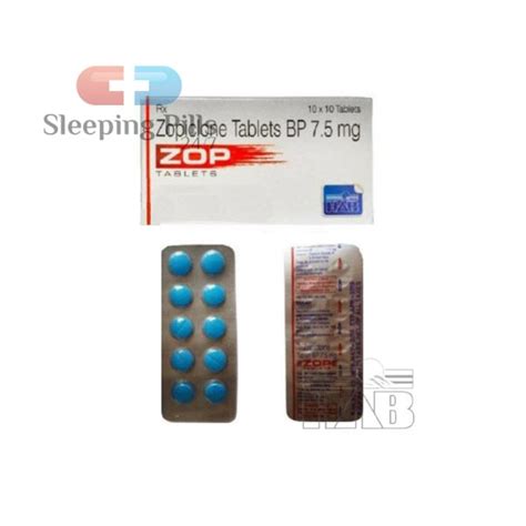 Zopiclone 75mg Blue Sleeping Pills 247