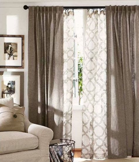 17 Best Double Window Curtains Images In 2020 Curtains Double Window