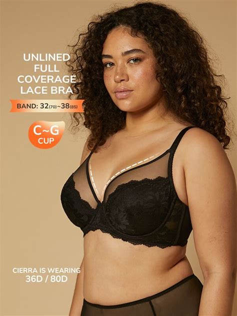 Luvlette Full Coverage Lace Bra Shein Eur