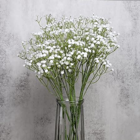 Pcs D Coratif Fleurs Artificielles Bouquet Gypsophile Fleurs Fausses