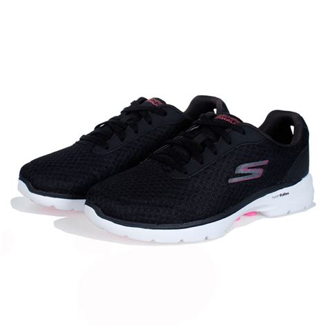 Tênis Skechers Go Walk 6 Iconic Vision Feminino Preto