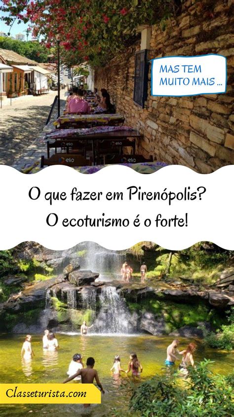 O que fazer em Pirenópolis O ecoturismo é o forte da cidade