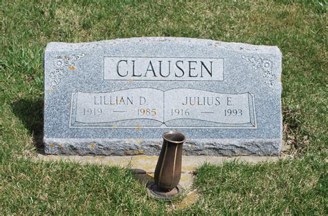 Julius E Clausen 1916 1993 Find A Grave Memorial