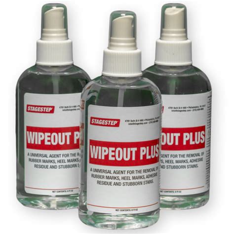 Wipeout Plus Oz Pump Spray Bottle Tape Adhesive Scuff Remover