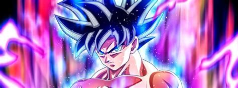 Anime Dragon Ball Super Goku On Purple Background Facebook Cover Fb