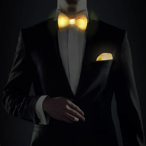 Glowing Bow Ties and Pocket Squares - The Green Head