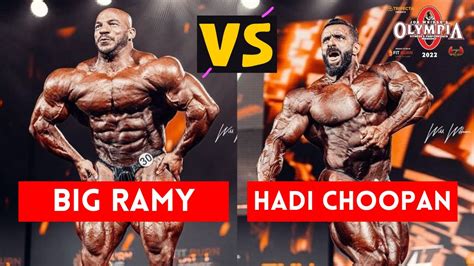 Hadi Choopan Vs Big Ramy At Mr Olympia 2022 YouTube