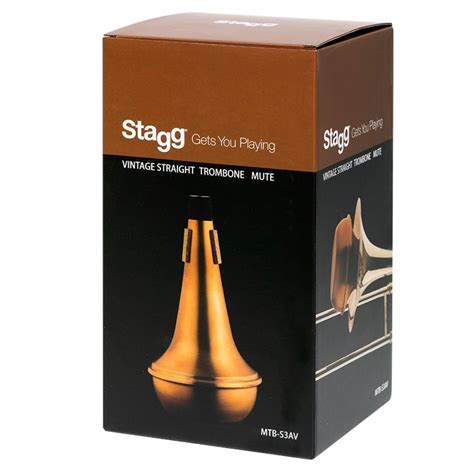 Offline Stagg Vintage Straight Trombone Mute Gear4music