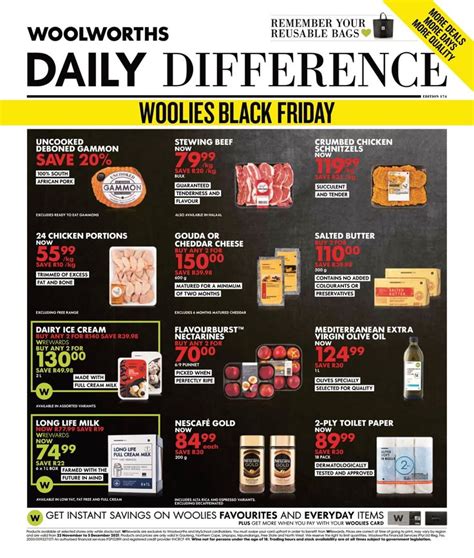 Woolworths Black Friday Specials Deals 2022 Black Friday Specials