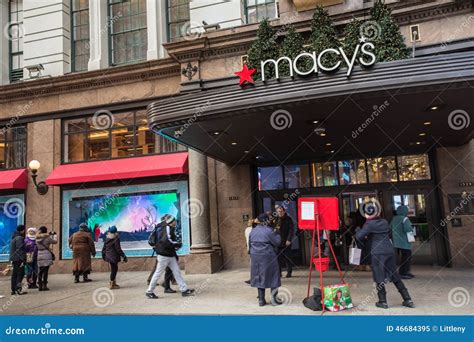 Macys Department Store Nyc Editorial Image Image Of Landmark 46684395