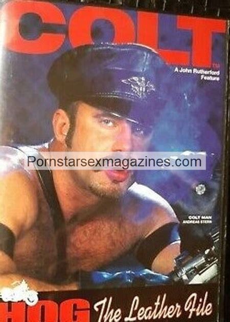 Colt Studio Adult Magazine Hog Leather Files Vintage Gay Erotica