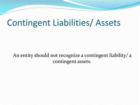 PPT SLPSAS 8 Provisions Contingent Liabilities And Contingent Assets