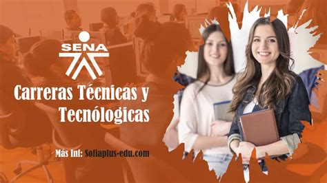 Programas Técnicos Y Tecnológicos SENA Disponibles