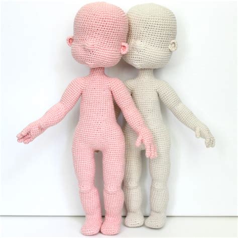 Doll Body Crochet Pattern Amigurumi Basic Doll Body Pattern Inspire