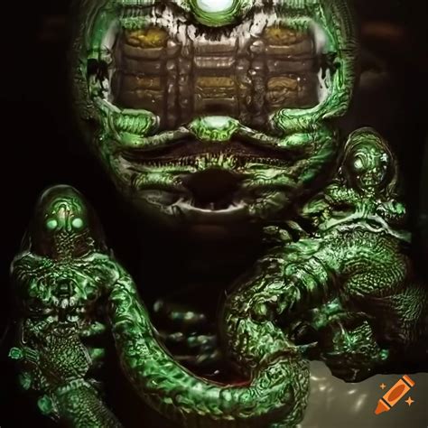 H R Giger Inspired D Metroid Game With Creepy Alien Visuals