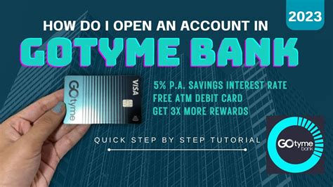 Open An Account With Gotyme Bank Quick Step By Step Tutorial Youtube