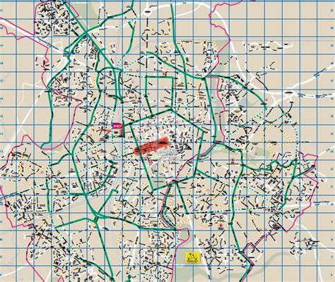 Plan De La Roche Sur Yon Voyages Cartes