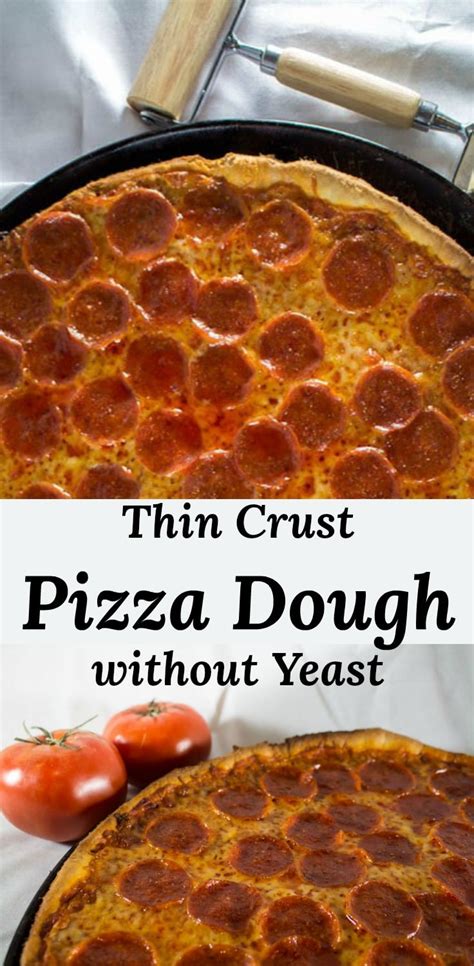 no yeast thin crust pizza dough