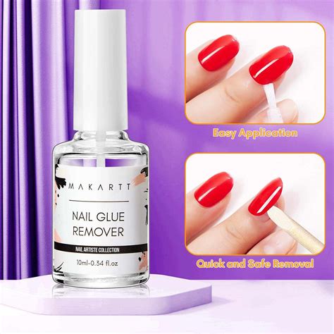 Nail Glue Remover Kit Makartt Nail Glue Remover For Press On Nails