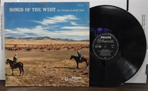 Songs Of The West The Norman Luboff Choir B L Mne Ebay