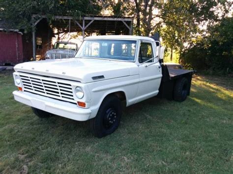 1967 Ford F350 Dually Flat Bed With Braden Winch Lots Of Restoration Work Done For Sale Ford