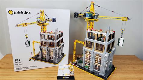 Lego Modular Construction Site Review Placement Youtube