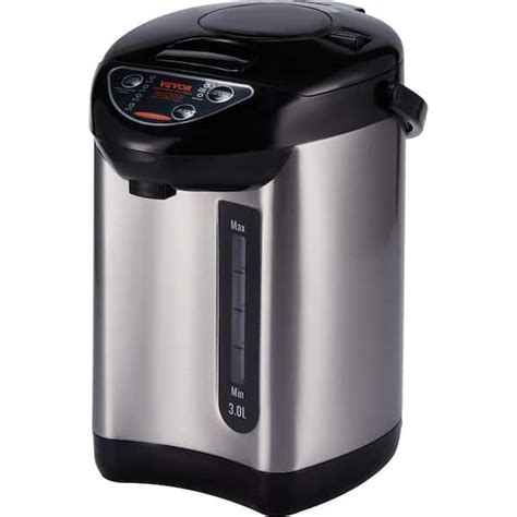 VEVOR Electric Kettle Adjustable 4 Temperatures Water Boiler And Warmer Hot Water Dispenser