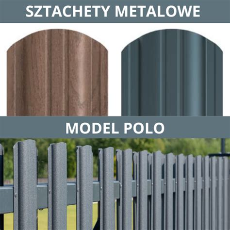 Sztachety METALOWE wzornik próbki POLO Strefa Budowy