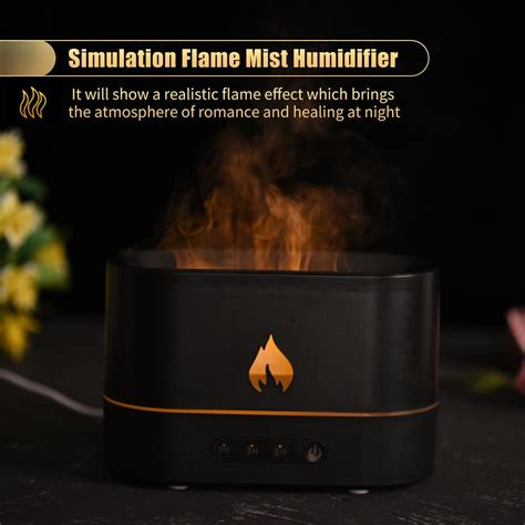 Colorful Simulation Flame Diffuser Usb Plug In Fragrance Off