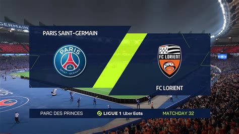 FIFA 23 Paris Saint Germain Vs FC Lorient Parc Des Princes