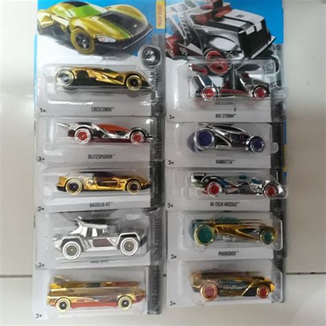 Hot Wheels Super Chrome Complete Set Hobbies Toys Toys Games On Carousell