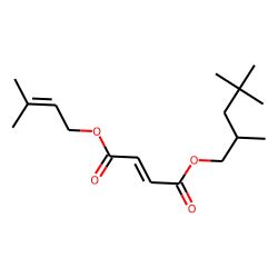 Fumaric Acid 2 4 4 Trimethylpentyl 3 Methylbut 2 En 1 Yl Ester