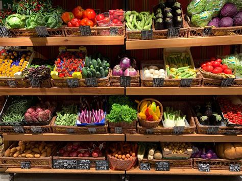 grocery store produce section