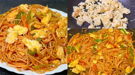 Egg Chowmein Recipe How To Make Chowmein At Home Egg Noodle Recipe