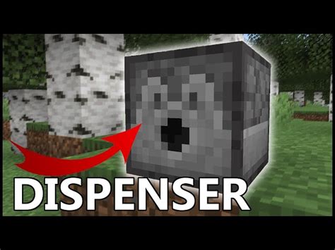 How To Make A Dispenser In Minecraft