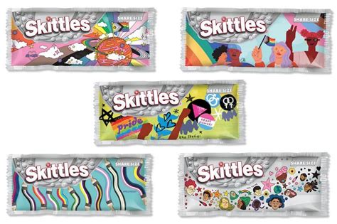 Skittles Go Gray (Again) With Pride Packs Designed by LGBTQ+ Artists