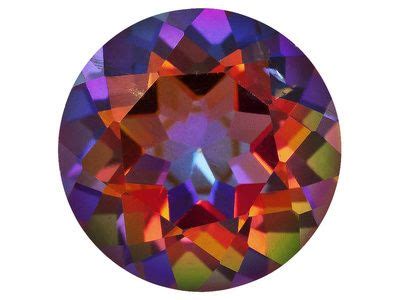 Brazilian Cosmopolitan Beyond Tm Mystic Topaz Avg Ct Mm Round