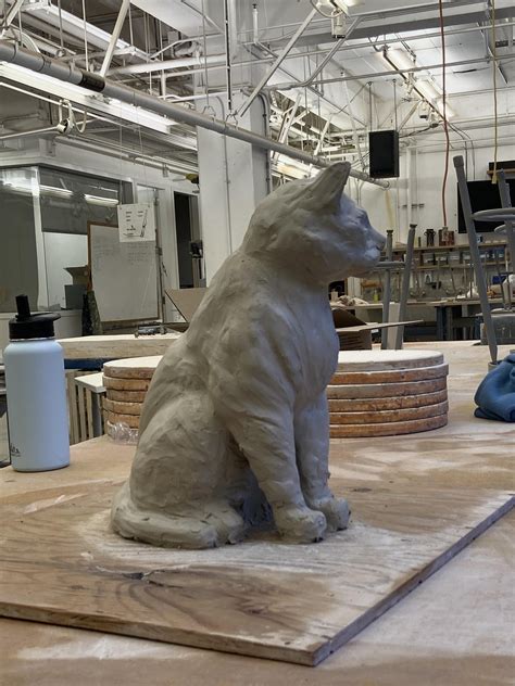 Sculpting Powell Cat Rucla