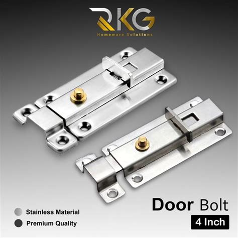 Jual Rkg Slot Pintu Pencet Otomatis Inci Stainless Grendel Kunci