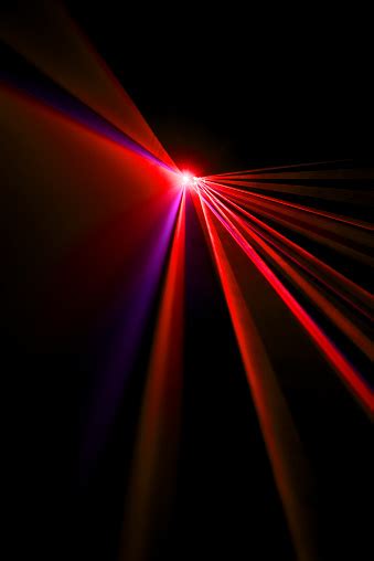 Laser Beam Red Stock Illustration - Download Image Now - Abstract, Art, Bright - iStock