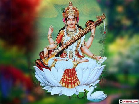 Saraswati Mata Wallpapers - Wallpaper Cave