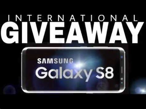 Samsung Galaxy S International Giveaway By Jared Busch Youtube