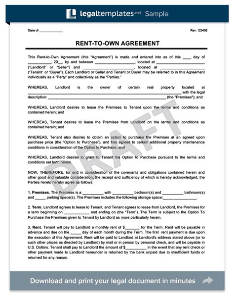 Rent To Own Proposal Letter Template Resume Letter